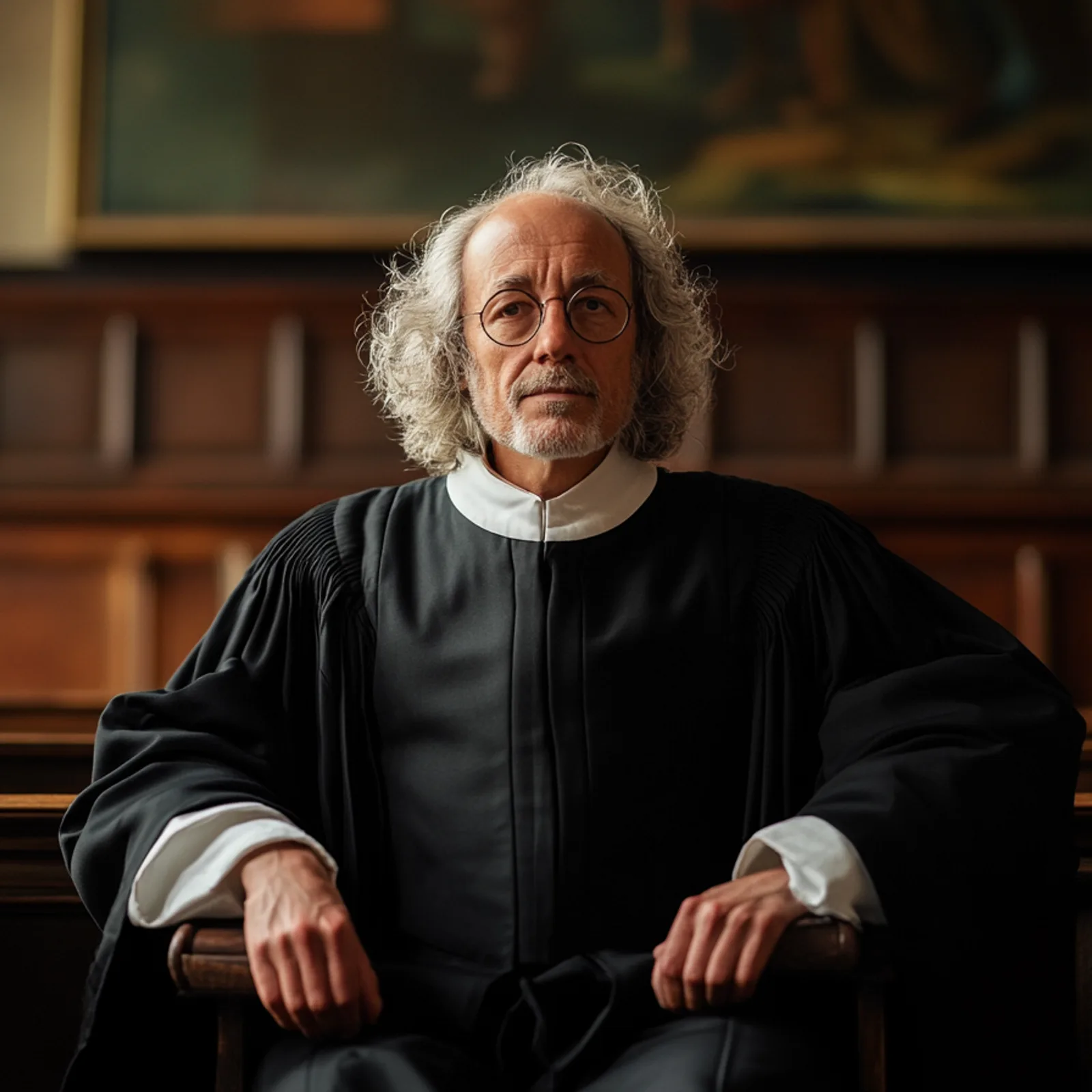 AI lawyer created with ChatGPT, Copilot and Midjourney